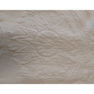 Historic CHARLESTON Foundation Standard Pillow Sham 23"x27" Matelasse Off-White